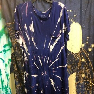 tie dye t shirt dress!
